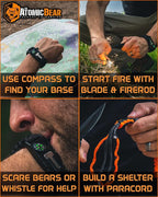 Atomic Bear Paracord Bracelet - Image 3