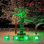 JMEXSUSS 4 Pack Green Solar Christmas Lights, Total 400 LED 132FT Solar String - Image 4
