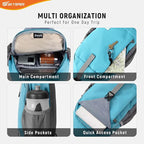 SKYSPER Sling Bag RFID Cross Body Bag Recycled Crossbody Backpack Travel Daypack - Image 3