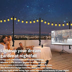 AHRLHR 5 Ft String Light Poles 6 Pack, String Light Poles - Image 5