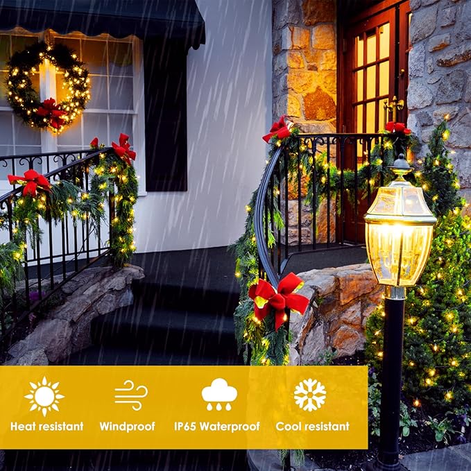 Extra-Long 144FT Solar String Lights - Image 6