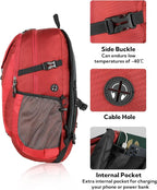 WATERFLY Lightweight Packable Hiking Backpack: 30L Foldable Travel Daypack - Image 4