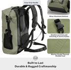 STOVER 5/10/25/30/40/55L Waterproof Dry Bag- Roll-Top Backpack w/Phone Case- - Image 4