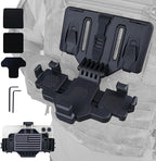 Tactical Gear Plate Carrier Vest Accessories, MOLLE Phone Chest Mount Holder by Unknown