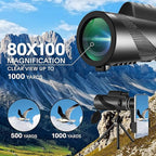 Monocular-Telescope 80x100 High Powered Monoculars High Definition - Image 4