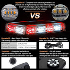 ASPL 48LED Roof Top Strobe Lights, High Visibility Emergency Safety Warning LED - Image 2