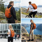 Ultra-Light Soft Daypack 15L/20L, Cushioned Breathable Back Panel Backpack - Image 7