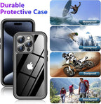 2025 New Designed for iPhone 15 Pro Case Waterproof, Full Phone Case 6.1" - Image 6