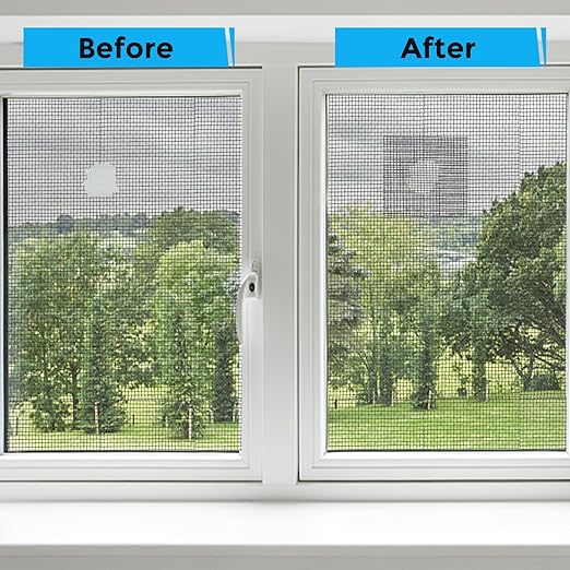 Secopad Grey Window Screen Repair Tape, 2IN X 30FT Screen Repair Kit - Image 4