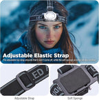 EverBrite 5-Pack LED Headlamp, 4 Lighting Modes, Pivoting Head - Image 5