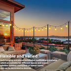 AHRLHR 5 Ft String Light Poles 8 Pack, String Light Poles - Image 3