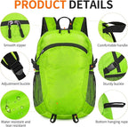 Small Hiking Daypack, 15L Water-Resistant Hiking Backpack Packable Lightweight - Image 3
