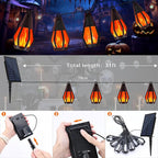 Solar String Lights for Outside, 21Ft Solar Gazebo Lights - Image 5