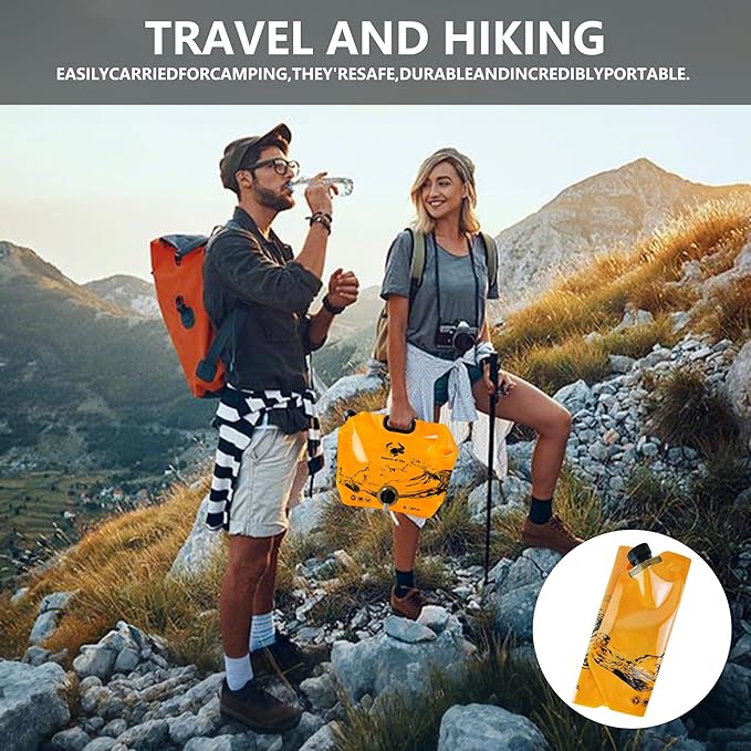 Collapsible 8L Water Storage Bag, BPA-Free Portable Folding Water Jug - Image 6