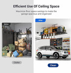 FLEXIMOUNTS 4x8 Overhead Garage Storage Rack - Image 6