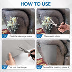 Canvas Patch 4 "x 60 ", Self-Adhesive Waterproof Canvas Patch Set - Image 5