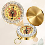 Brass Compass for Hiking Large Dial Pocket Compass - Image 3