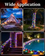 MERRIMAX M Solar Rope Lights Outdoor, 72FT 200LED Solar String Lights - Image 6