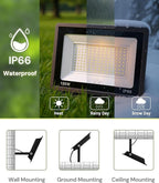 L LOHAS LED Flood Lights Outdoor, 150W Dusk to Dawn Outdoor Lighting, IP66 - Image 5