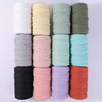 White Cotton Macrame Cord, 4mm x 109Yards, Crafts & Decorative Projects - Image 5