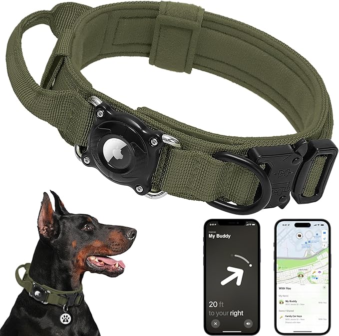 Waterproof AirTag Dog Collar by Taghelp