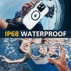Red2Fire for iPhone 16 Pro Case Waterproof, Phone Case 6.3" Black - Image 2