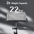Amada Projector Stand with Wheels, Height Adjustable Rolling Stand with Mouse - Image 6