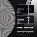 Abma Cord 2.4mm Paracord 275 100ft Nylon Rope 4 Strands Tactical Parachute Cord - Image 4
