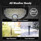 AloftSun Solar Motion Sensor Outdoor Lights, Waterproof Motion Sensor Spot - Image 6