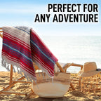 Hydration Nation Authentic Mexican Serape Blanket - Image 7