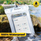 ProCase 2 Pack Floating Waterproof Phone Pouch IPX8, Universal Dry Bag Fits - Image 3