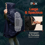 PREPARED4X Emergency Mylar Poncho – Survival Rain Poncho - Image 7