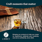 Libbey Orbita Rocks and Tumbler Drinking Glasses Set of 16, Durable Glass Cups - Image 6