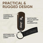 Energizer Jeep Keychain Flashlight, Bright Compact Portable Flashlight Keychain - Image 3