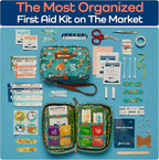 KeepGoing Travel First Aid Kit for Kids – 130 Pc. for Car, Diaper Bag & Backpack - Image 4