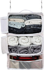 Surblue Hanging Shelves Travel Storage Bag Compression Packing Cube by SURBLUE