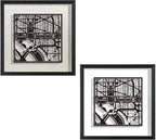 O3 Design Studio Washington D.C. Cut Map Framed, 9x9 inches, Paper Cutting Art - Image 3