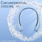 FrSara Neck Fan, Portable Fan Strong Wind, Upgraded 4000mAh, Upgraded Air Volume - Image 5