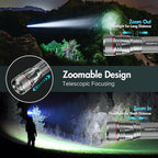 WdtPro Rechargeable Flashlights High Lumens, 2 Pack 10H Long Lasting Super - Image 2