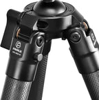 FANAUE Carbon Fiber Tripod for Hunting, 360 Degree BallHead, - Image 6