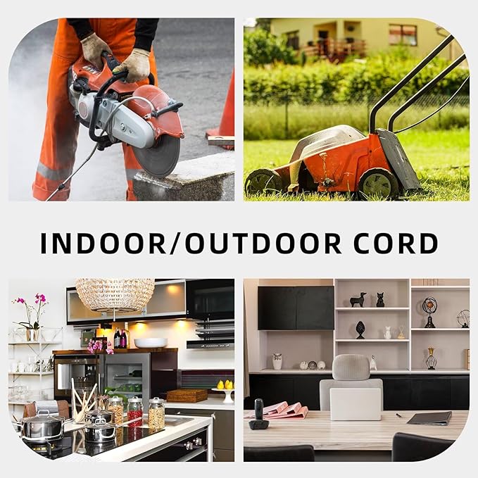 10ft Outdoor Extension Cord - Image 7
