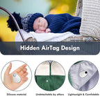 Airtag Holder for Kids Hidden 4 Pack Upgraded GPS Tracker Case, Anti-Removal - Image 3