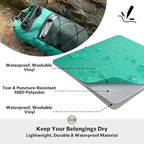 STOVER 5/10/25/30/40/55L Waterproof Dry Bag- Roll-Top Backpack w/Phone Case- - Image 2