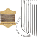 VONEEDL Upholstery Repair Kit: Waxed Sewing Thread & Heavy Duty Needles by VONEEDL