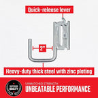 Snap-Loc E-Track Multi-Purpose J-Hook 2 Inch Hanger 2-Pack, Logistic Tie-Down - Image 4