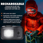 BLACK DIAMOND Astro 300-R Rechargeable Headlamp | 300 Lumens | Micro-USB - Image 2