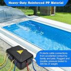 Hrensaw Large Outdoor Electrical Box Waterproof, IP54 Waterproof Outdoor Outlet - Image 4
