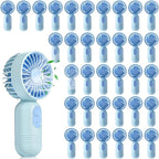 Rossesay 36 Pcs Mini Portable Fan Bulk Cute Handheld Lightweight Small Little by Rossesay