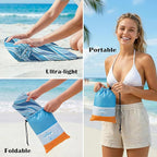 Famstar Beach Blanket Oversized Extra Large 78" X 81", Waterproof Sandproof - Image 7