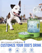Portable Dog Travel Water Bottle, 77oz Large Portable Dog Water Bowl Dispenser - Image 6